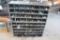 (1) 32-Bin Metal Cabinet & (1)40-Bin Metal Cabinet
