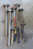 Lot of (9) Miscellaneous Hammers
