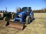 2016 New Holland T4.120 MFWD Tractor w/ Loader