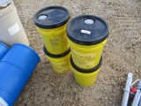 (4) 5 Gallon Buckets of Rotella SAE 15W-40