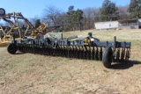 Yetter 3525 25' 3pt Hyd Fold Rotary Hoe