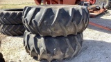 (2) 231-30 Dirt Pan Tires w/ Rims