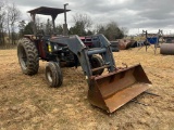 Case IH 885 Tractor w/ 494 Front End Loader