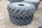 (2) Firestone 480/70R34 Tires w/ Case Rims