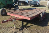 Home Made 14' T/A Utility Trailer