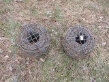 (2) Rolls of Red Brand Barbed Wire