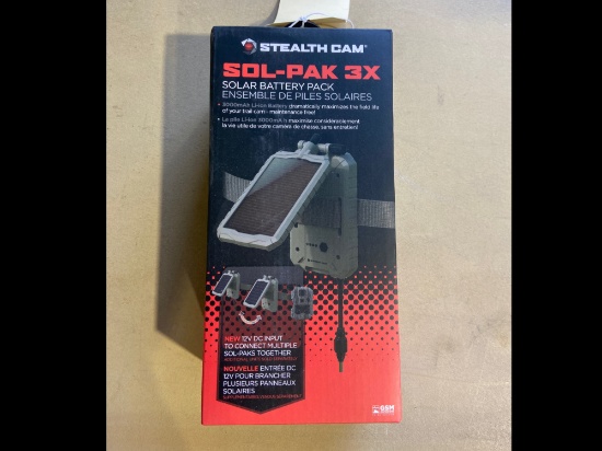 Stealth Cam Sol-Pak Solar Battery Pack
