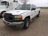 *OFFSITE - 2006 GMC 2500HD 4x4 Extended Cab Pickup