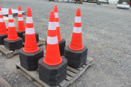 (40) Unused AGT Reflective Traffic Cones