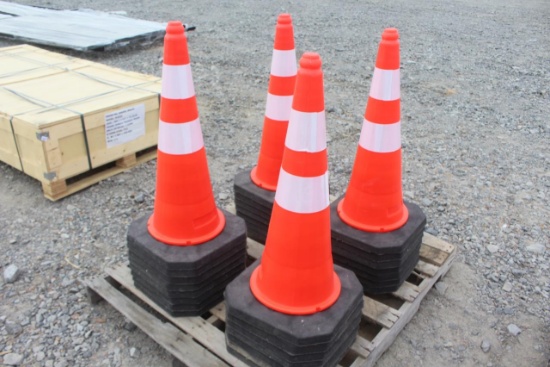 (29) Unused AGT Reflective Traffic Cones