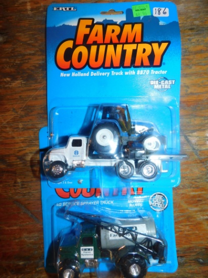 2 PC FARM COUNTRY TRUCKS