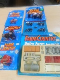 6 PC FARM COUNTRY FARM TOYS 1/64