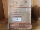 MT-68 PARTS CATALOG INTERNATIONAL TRUCKS