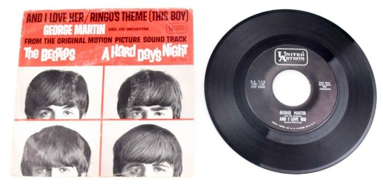 George Martin "A Hard Day's Night" Single
