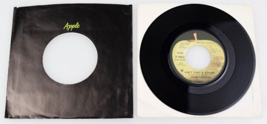 John Lennon "Isn't That A Shame” Vinyl 45
