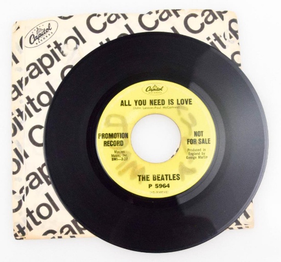 Beatles "All You Need Is Love" Promotional Single