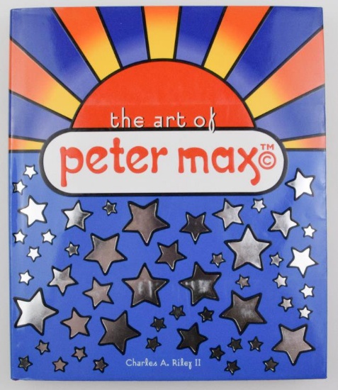 Signed Copy of The Art of Peter Max Book