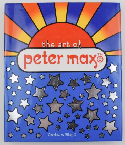 Signed Copy of The Art of Peter Max Book