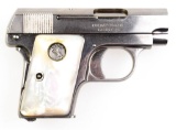 Colt Vest Pocket Model 1908 (Hammerless .25) .25 ACP