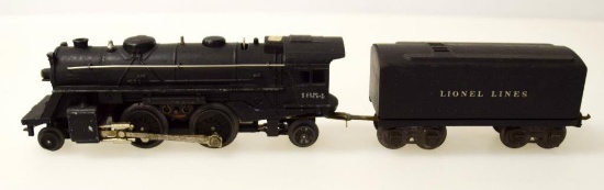 Lionel Columbia Type Locomotive No. 1654 & Tender