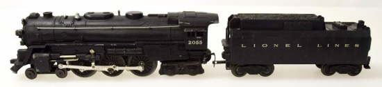 Lionel Hudson Type Locomotive No. 2055 & Tender