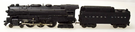 Lionel Hudson Type Locomotive No. 2055 & Tender