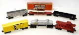 6) Assorted Lionel Postwar Freight Cars