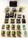 Assorted Electrical Accessories For Model Train Railroading