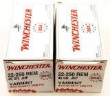 Winchester 22-250 REM Ammo