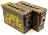 2) ammo cans