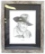 John Wayne Framed Drawing