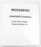 Mossberg Law Enforcement Armorers Manual- Pump Act