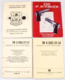 Assorted .45 Cal Pistol Manuals
