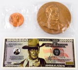 John Wayne Medal Set