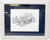 Plymouth Framed Drawing