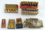 assorted rifle ammo