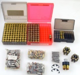 assorted handgun ammo