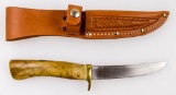 Stag handled knife