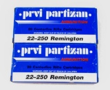 Prvi Partizan .22-250 Remington Ammo