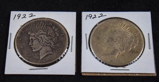 2 Peace Dollars