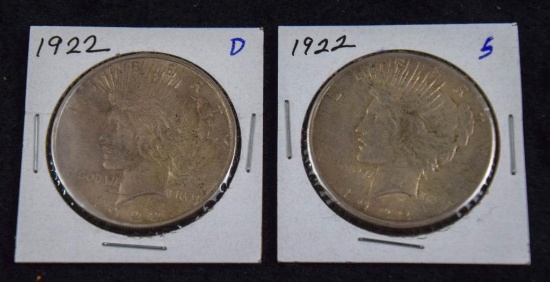 2 Peace Dollars