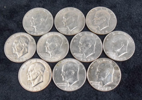 1972 Eisenhower Dollars