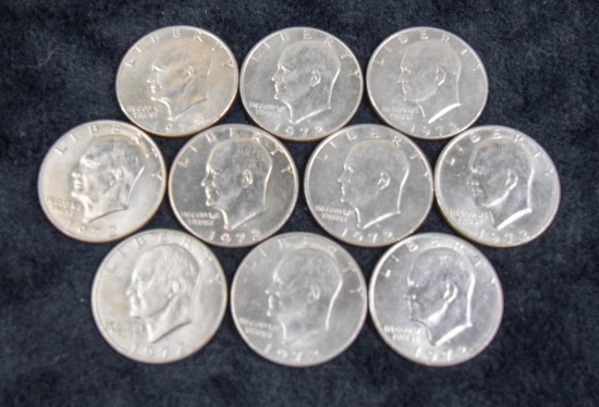 1972 Eisenhower Dollars