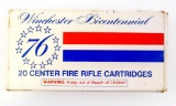 Winchester Bicentennial Center Fire Rifle Cartridg