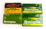 Remington & Western 30-30 Win, 35 Remington, 30-40 Krag & 30-06 Springfield Live & Spent Ammo