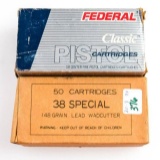 PMC, Winchester & Federal .38 Ammo