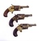 3 Antique Revolvers