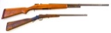 J.C. Higgins 12 ga & Winchester .22 cal rifle