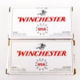 Winchester 9mm Luger ammo