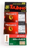 Monarch, Tulammo, & Lellier & Bellot Assorted .45 ACP ammo